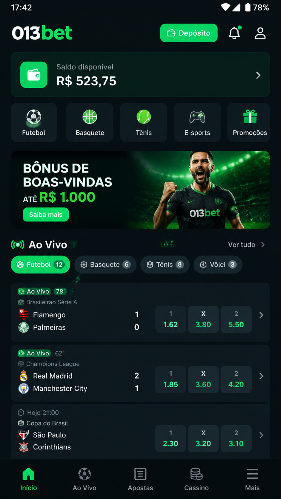 013bet screenshot