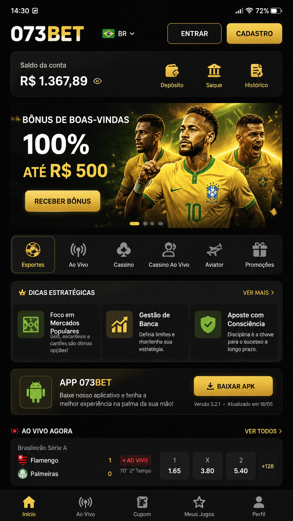 073bet screenshot