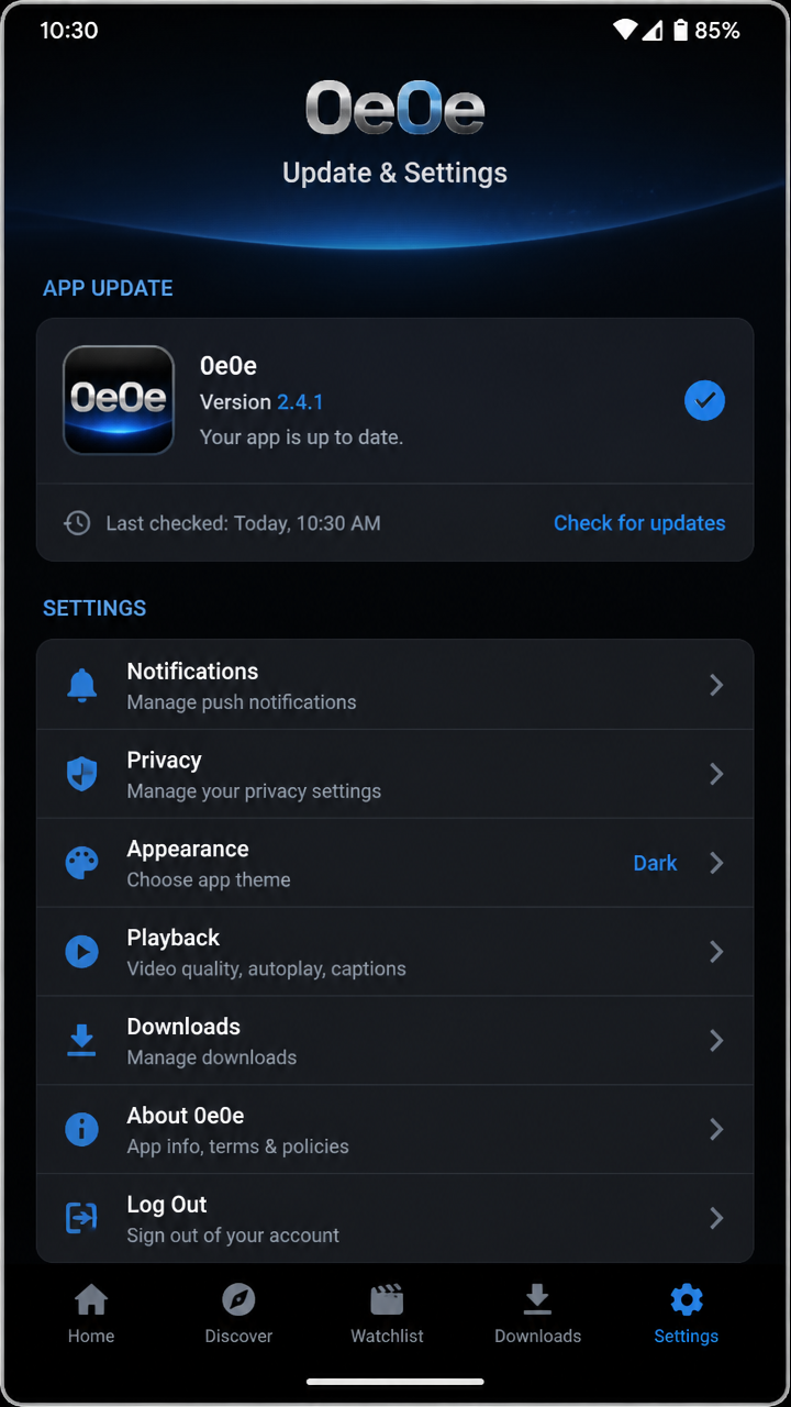 0e0e screenshot