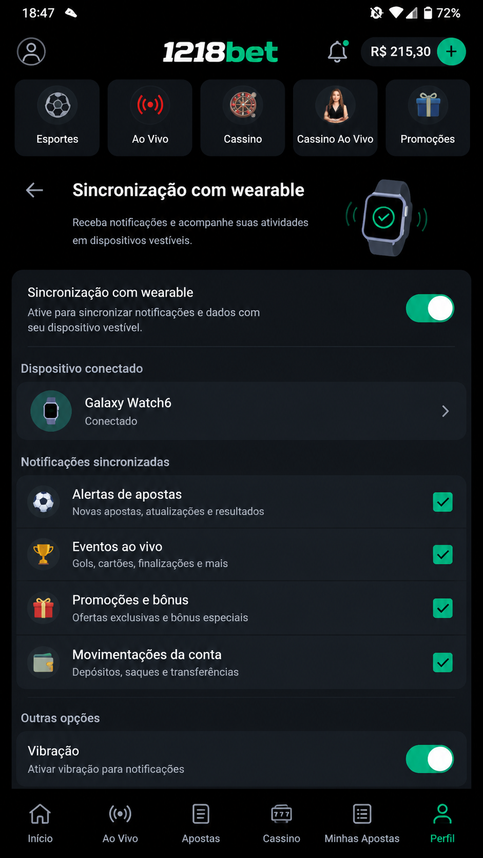 1218bet screenshot