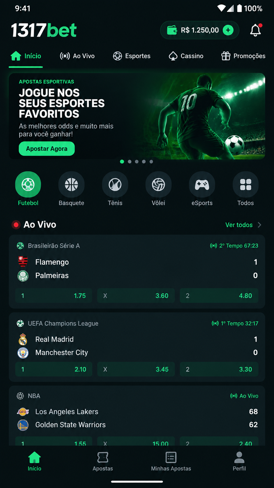 1317bet screenshot