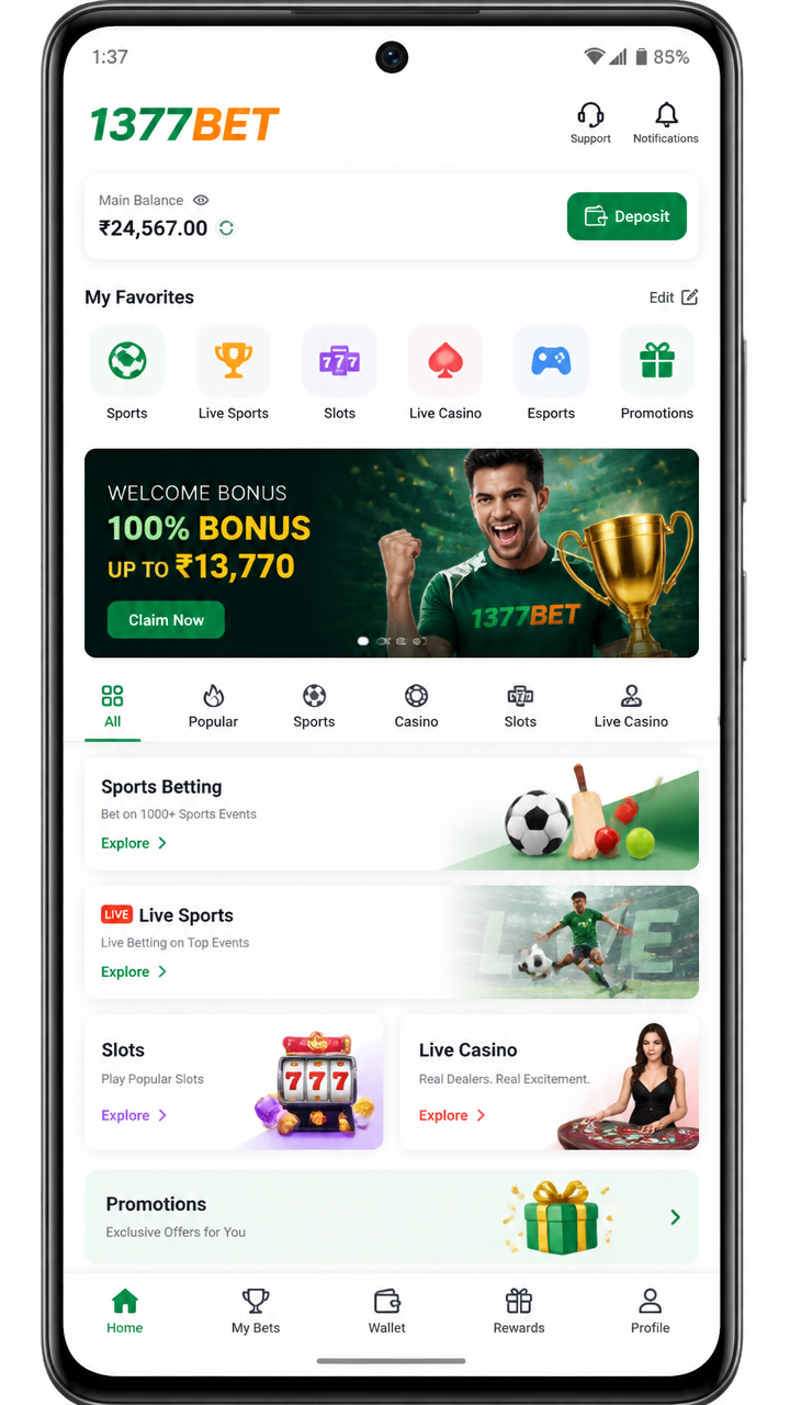 1377bet screenshot