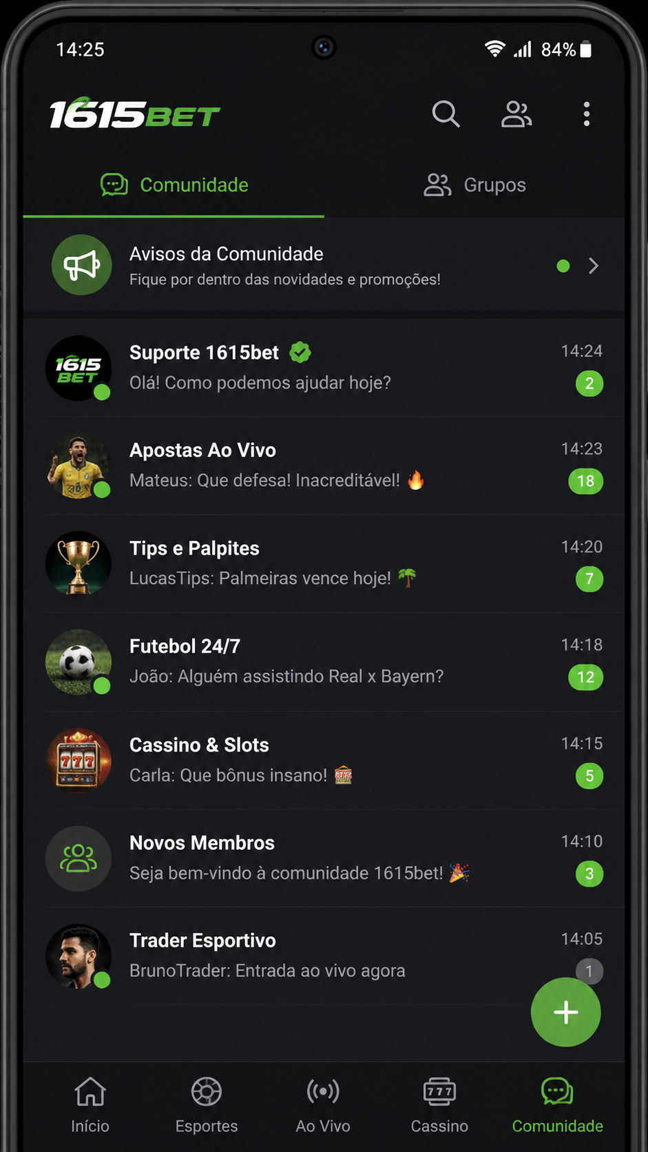 1615bet screenshot