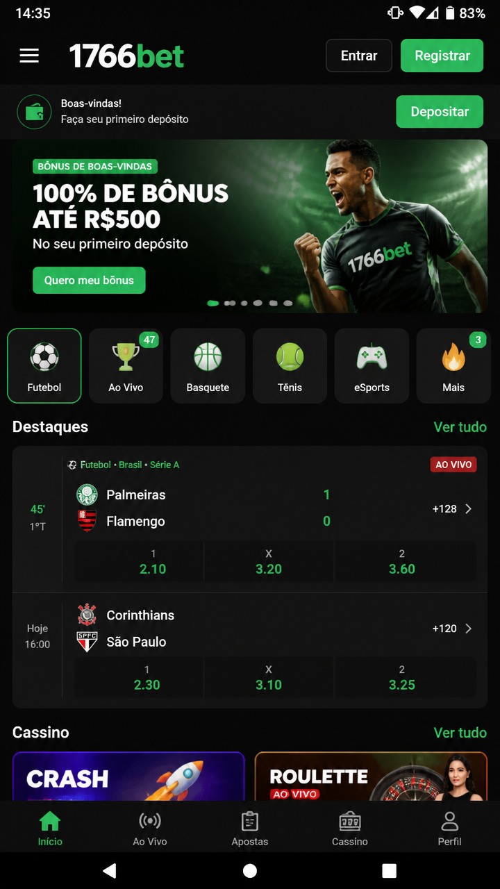 1766bet screenshot