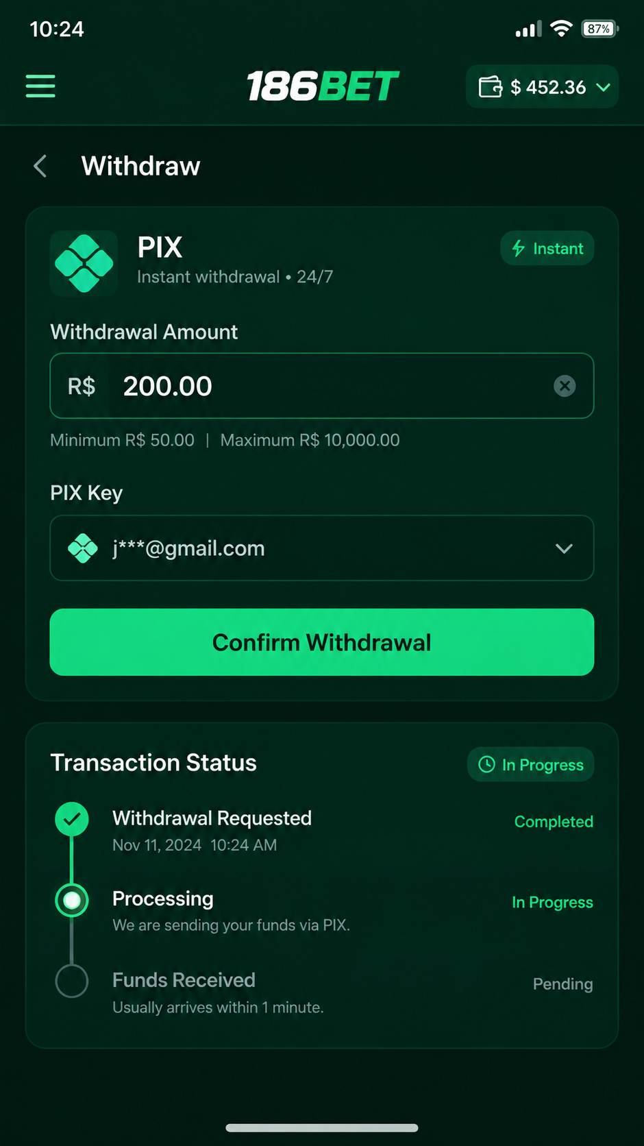 186bet screenshot
