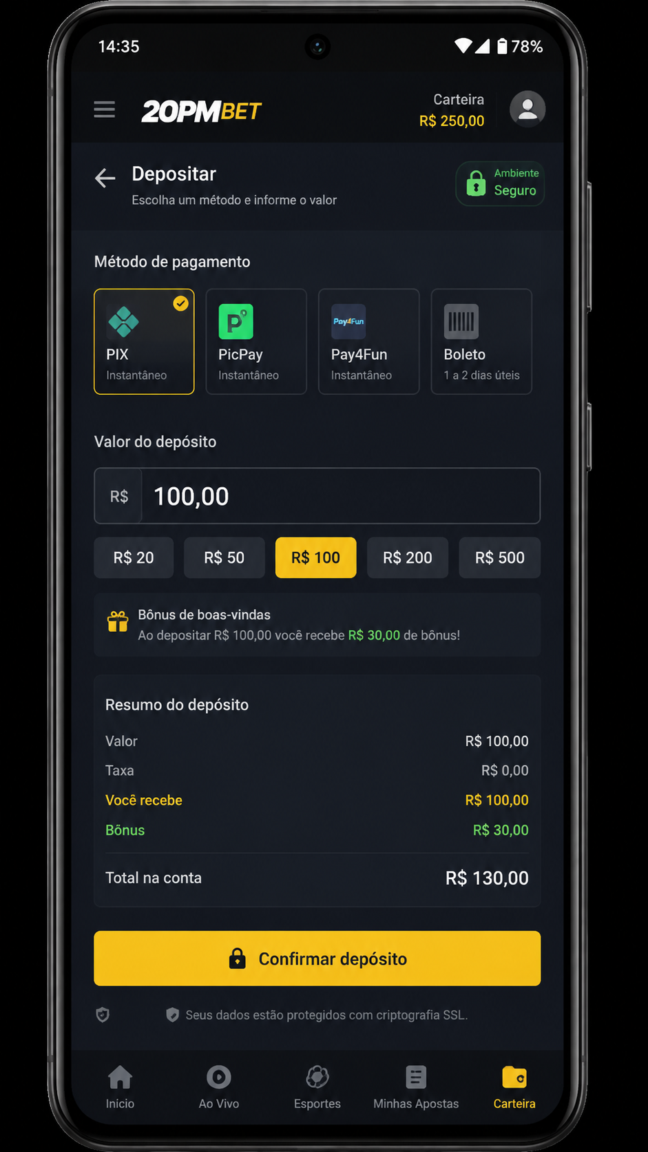 20pmbet screenshot