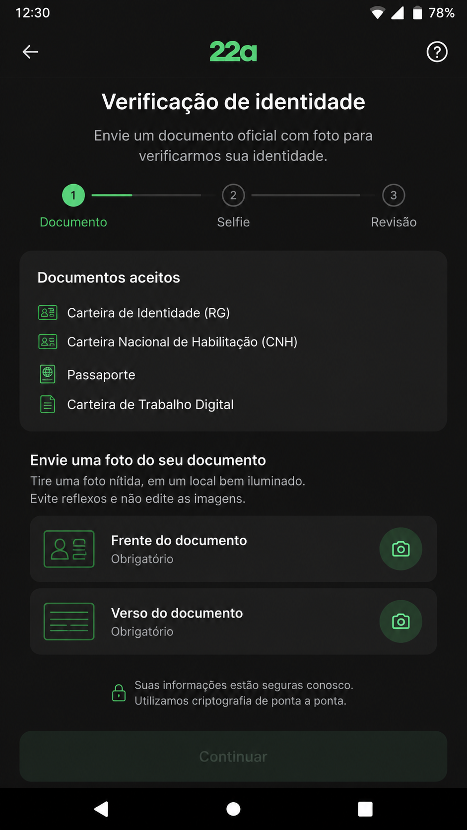 22a screenshot