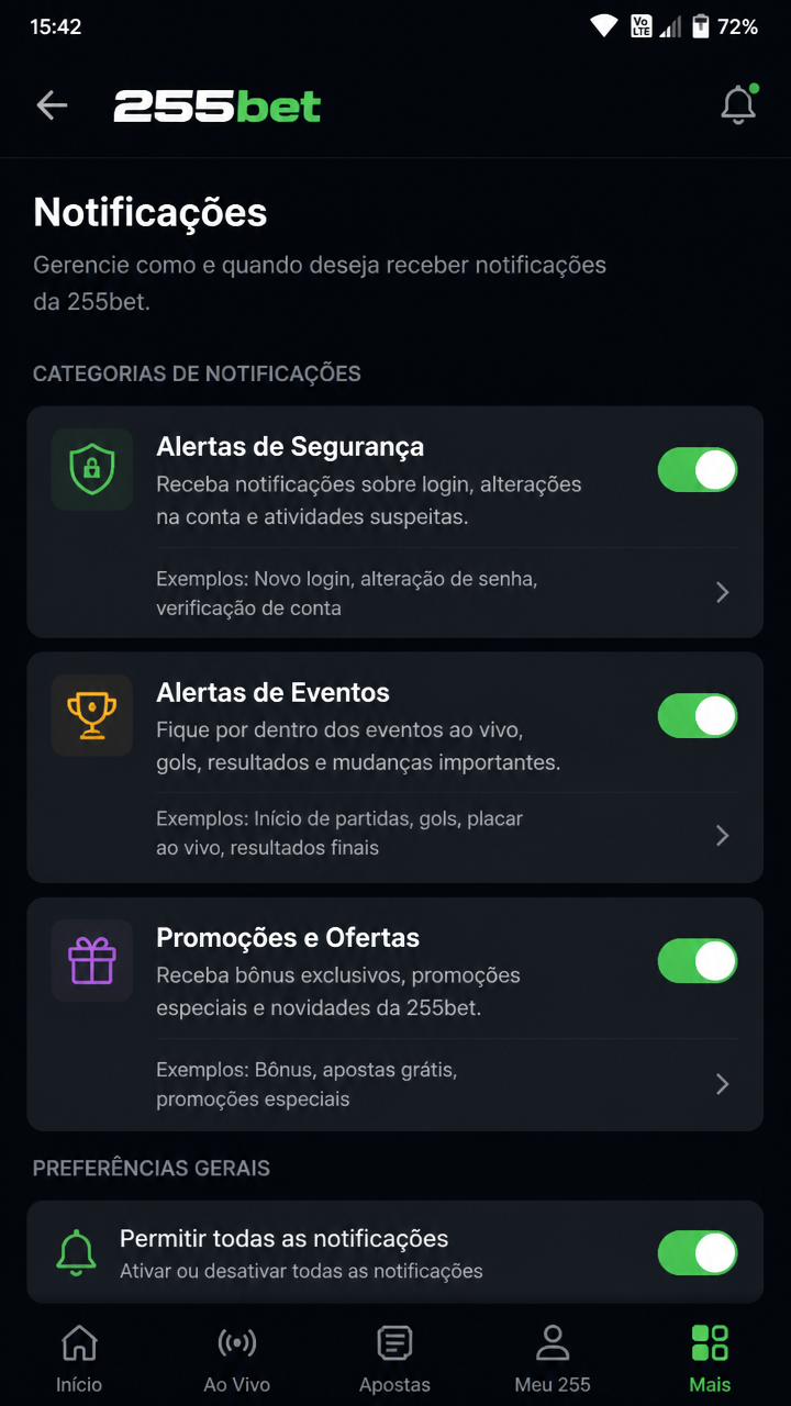 255bet screenshot