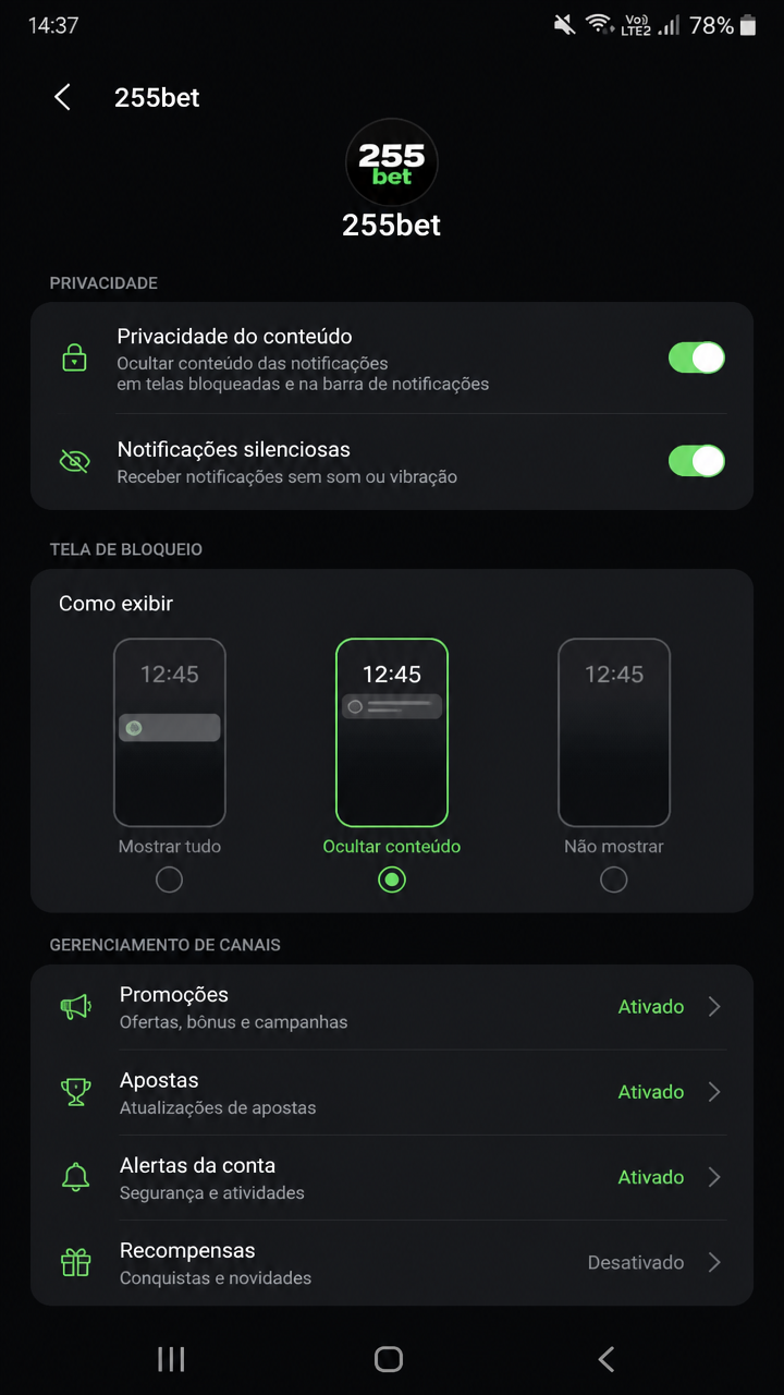 255bet screenshot