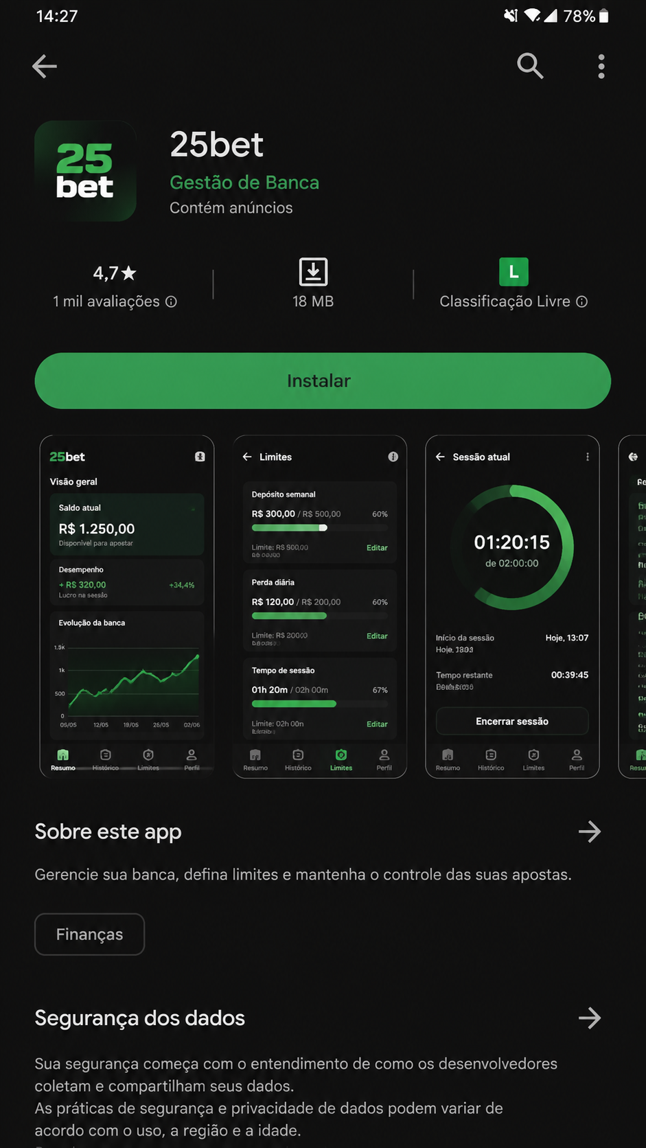 25bet screenshot