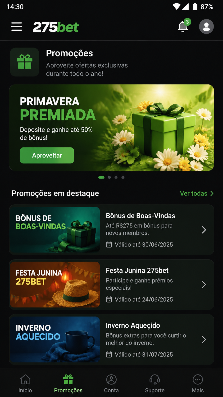 275bet screenshot
