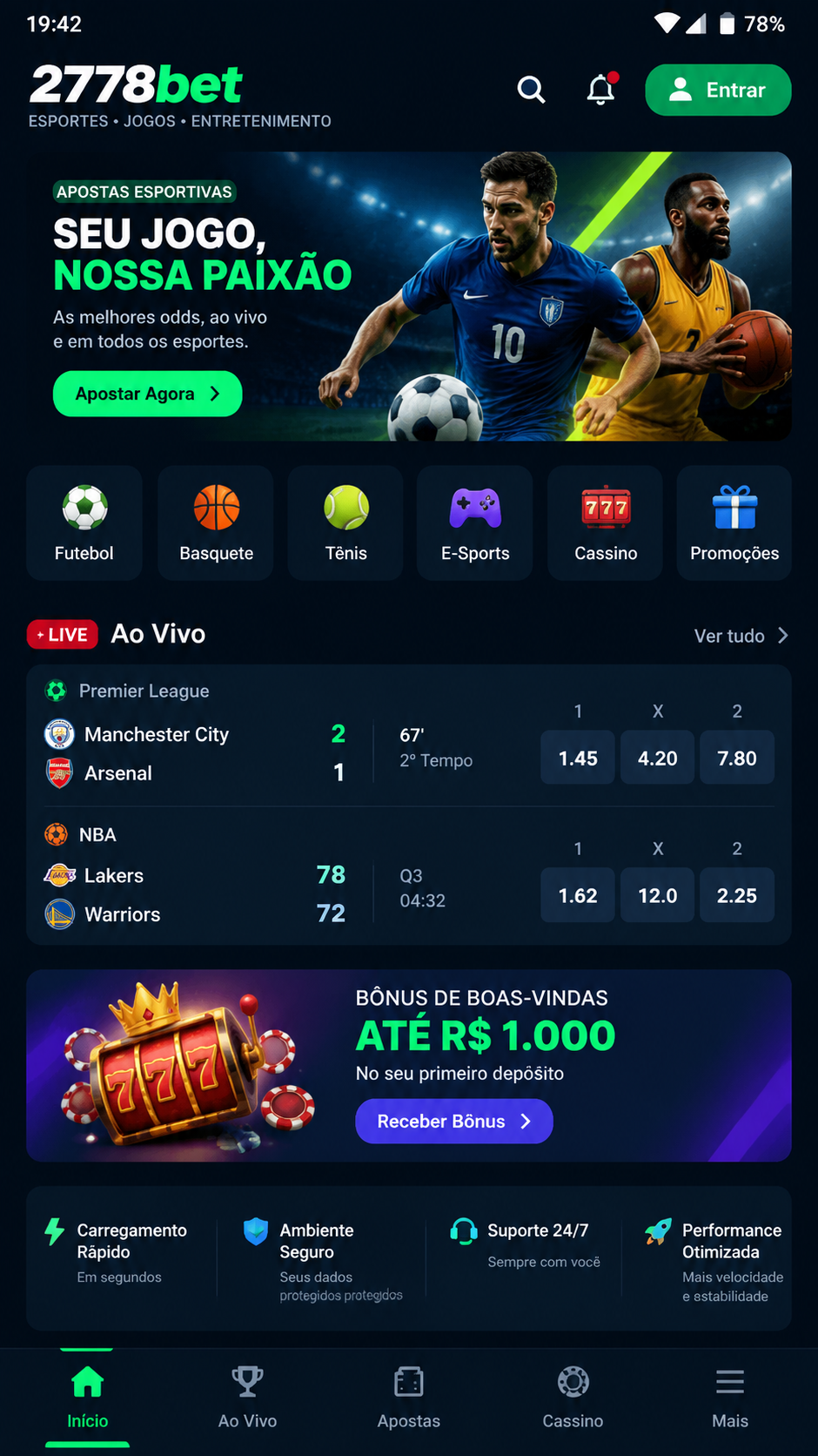 2778bet screenshot