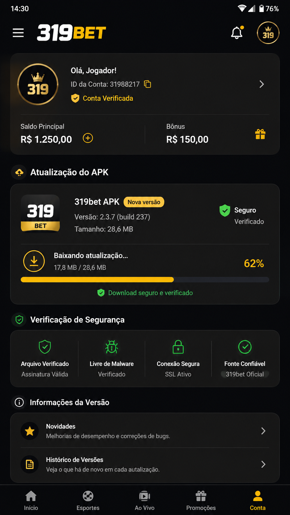 319bet screenshot