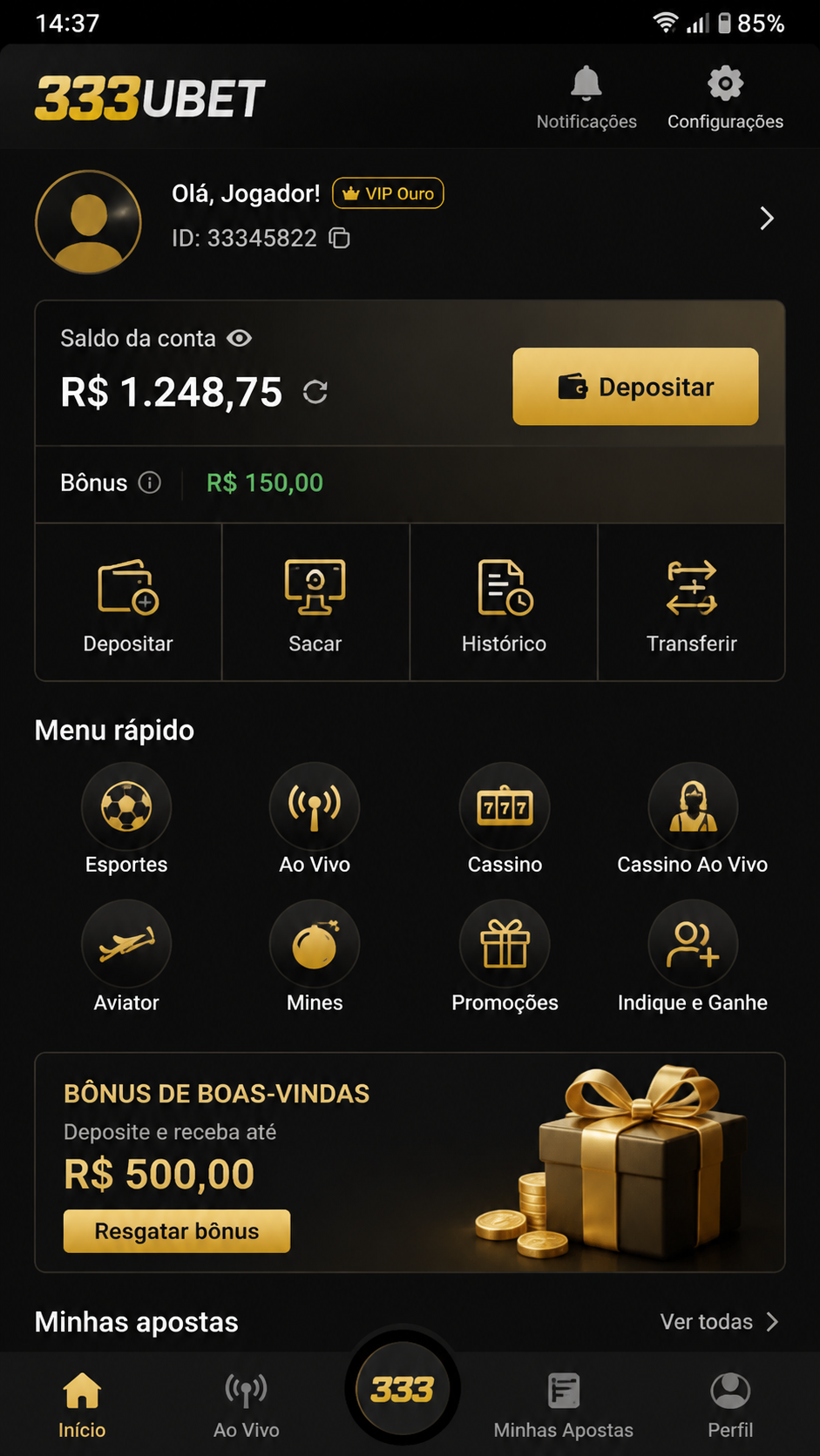 333ubet screenshot