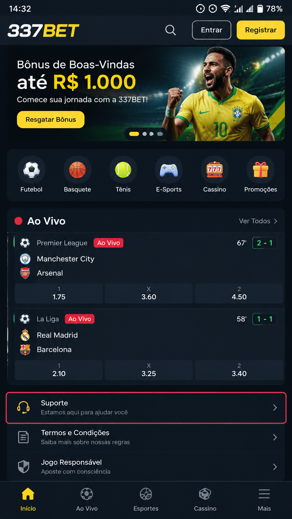 337bet screenshot