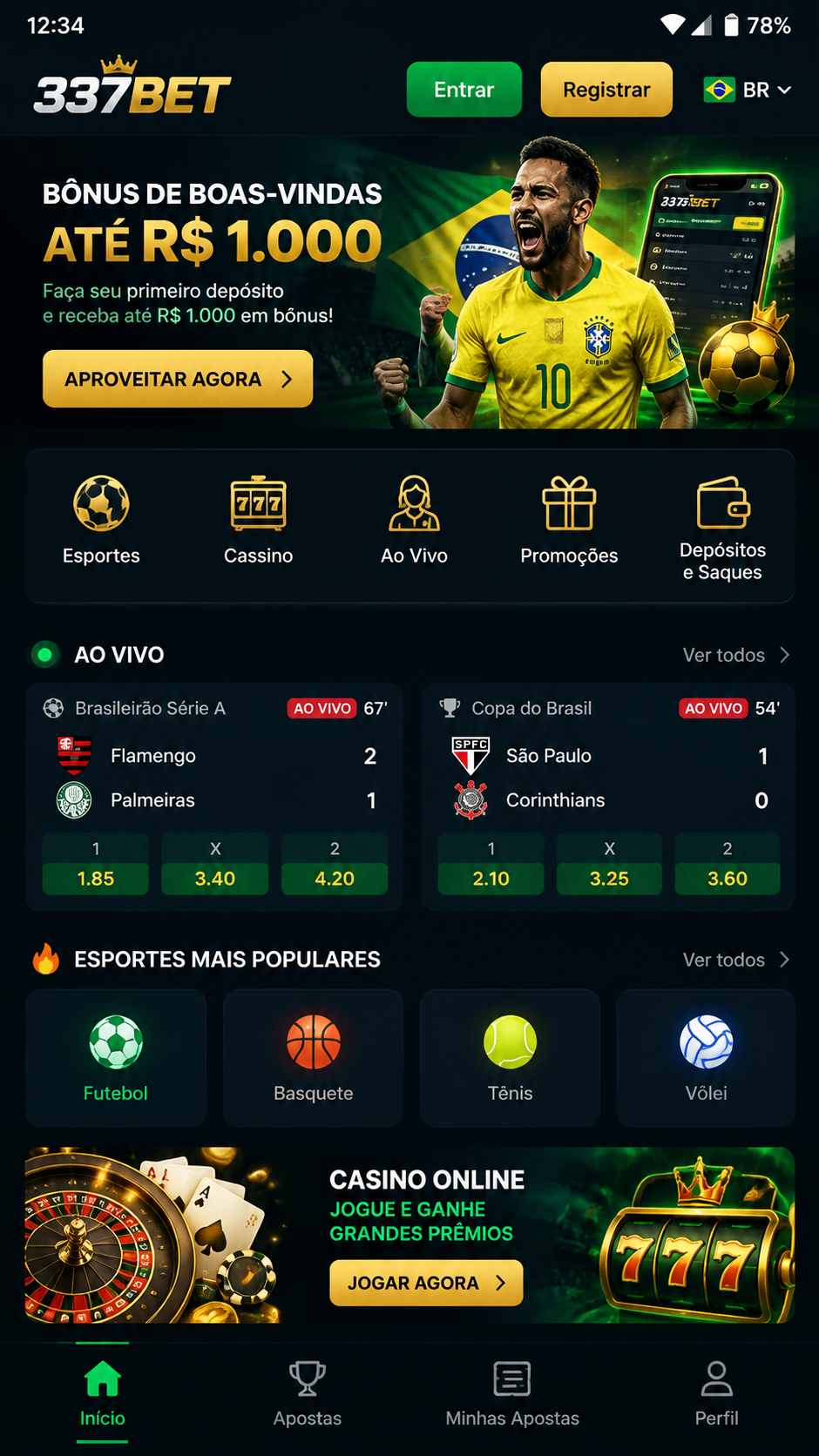 337bet screenshot