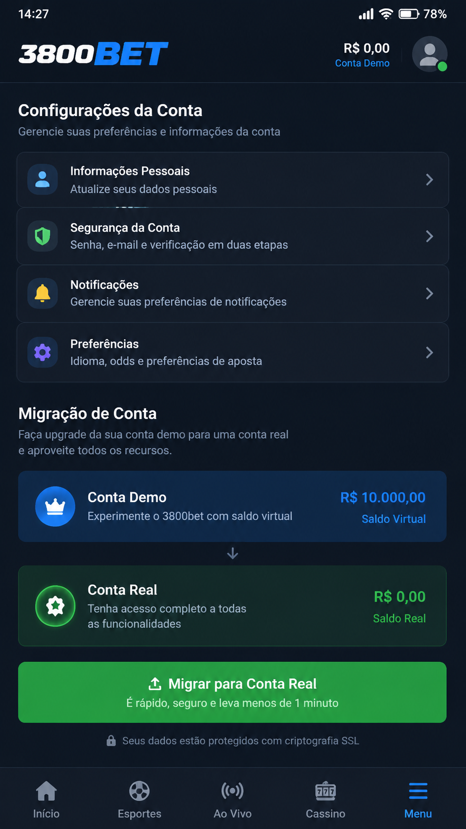 3800bet screenshot