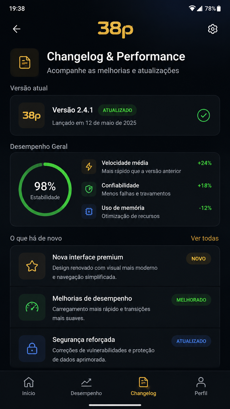 38p screenshot