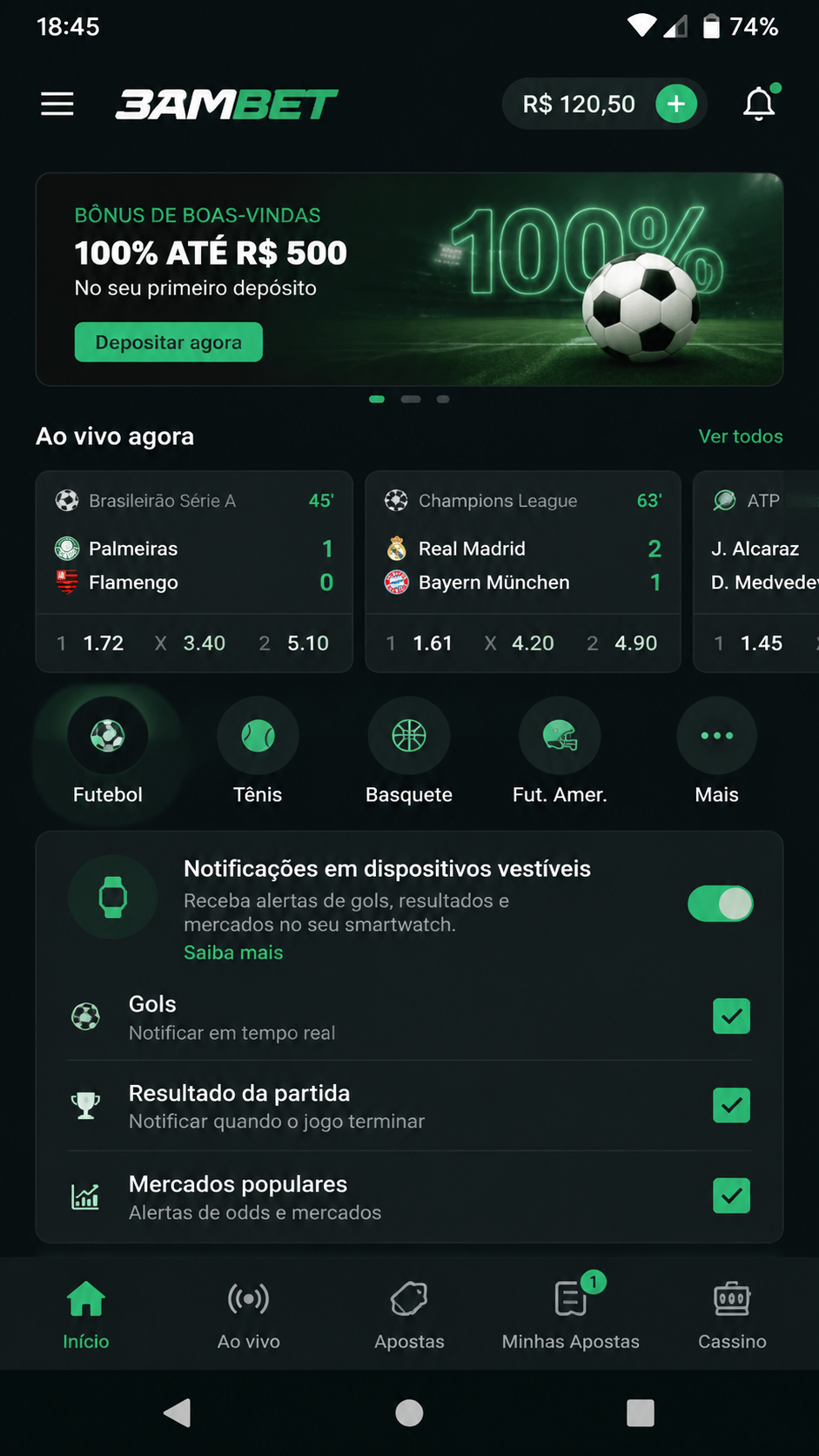 3ambet screenshot