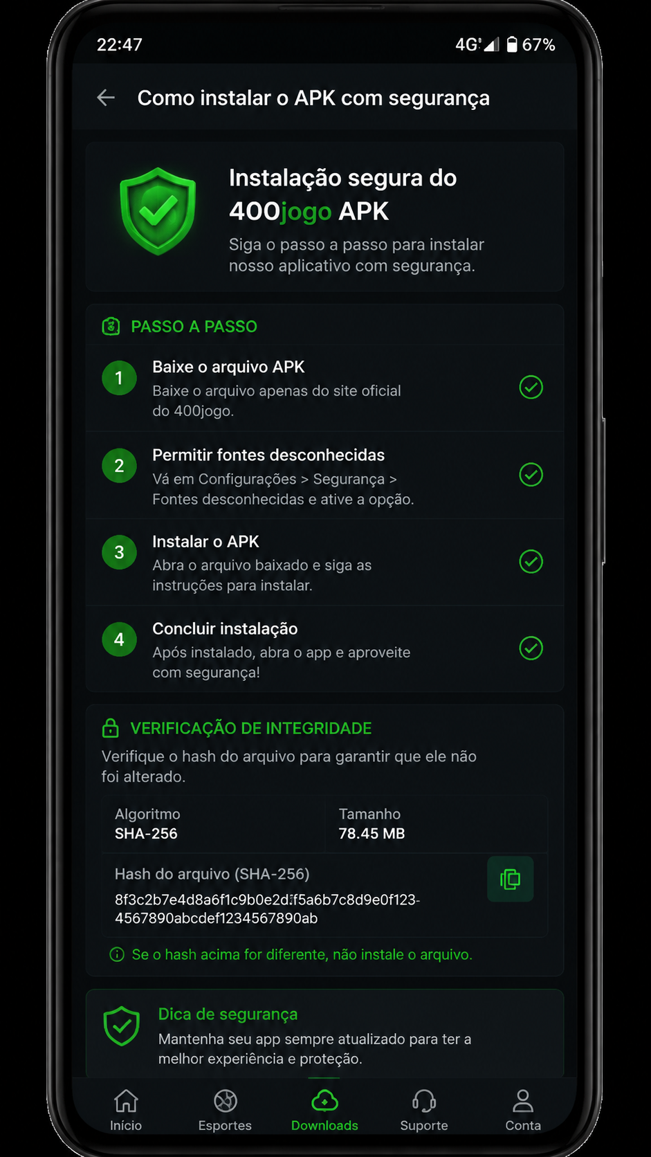 400jogo screenshot