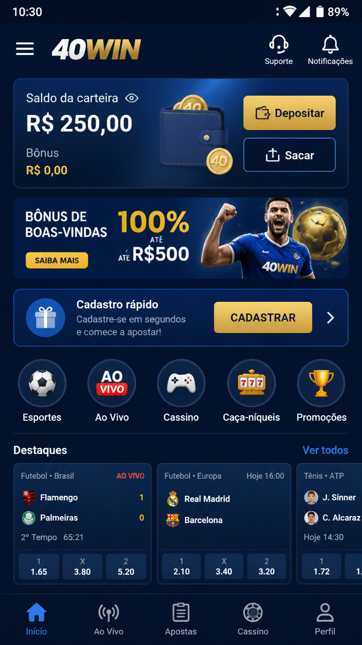 40win screenshot