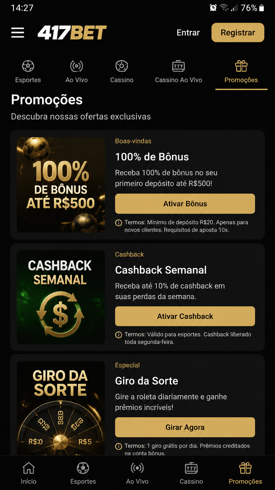 417bet screenshot