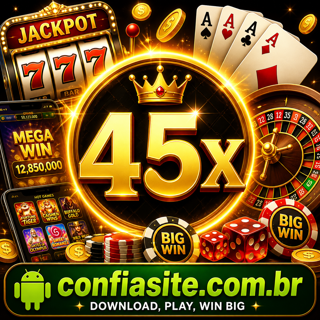 45x