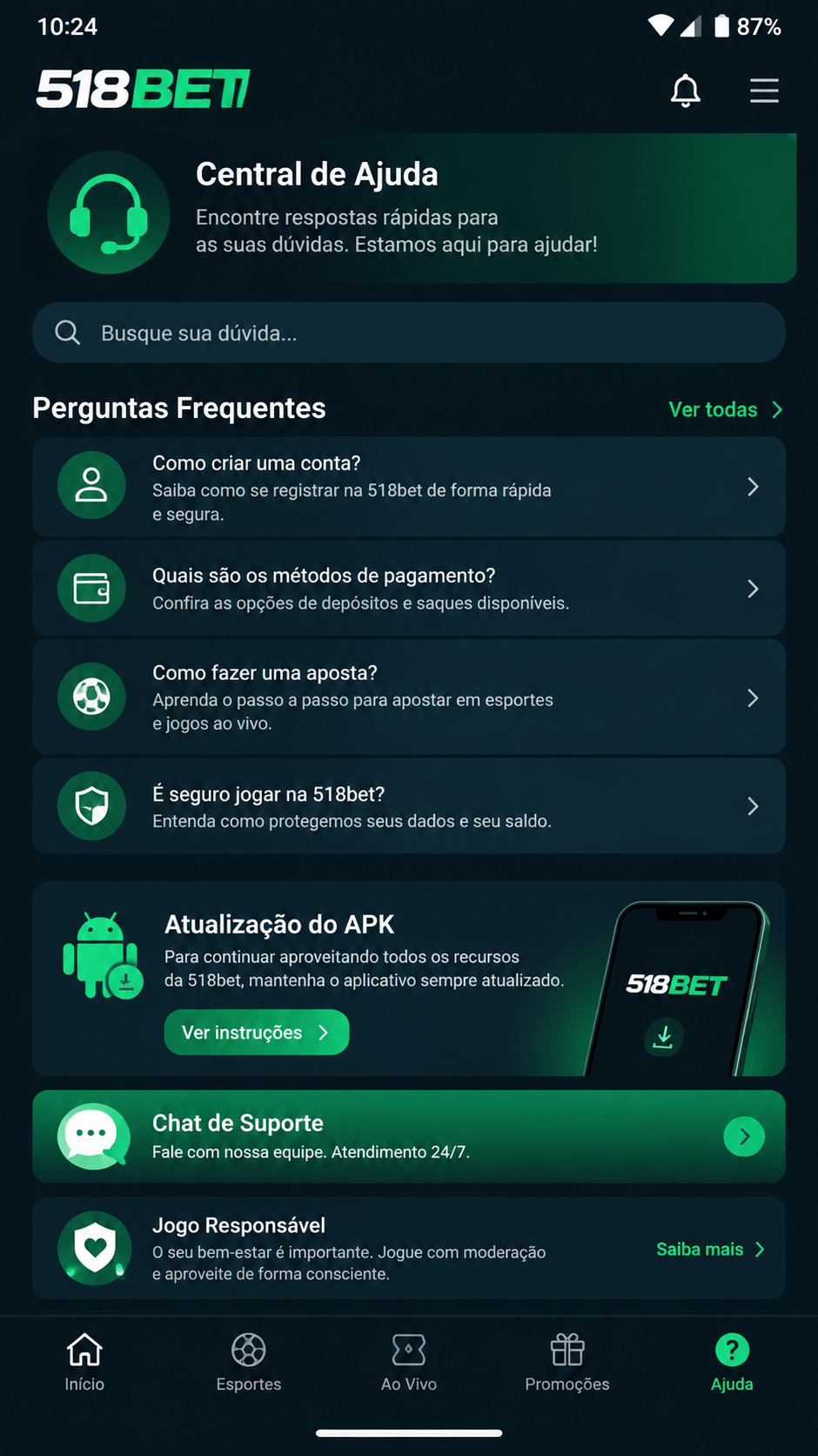 518bet screenshot