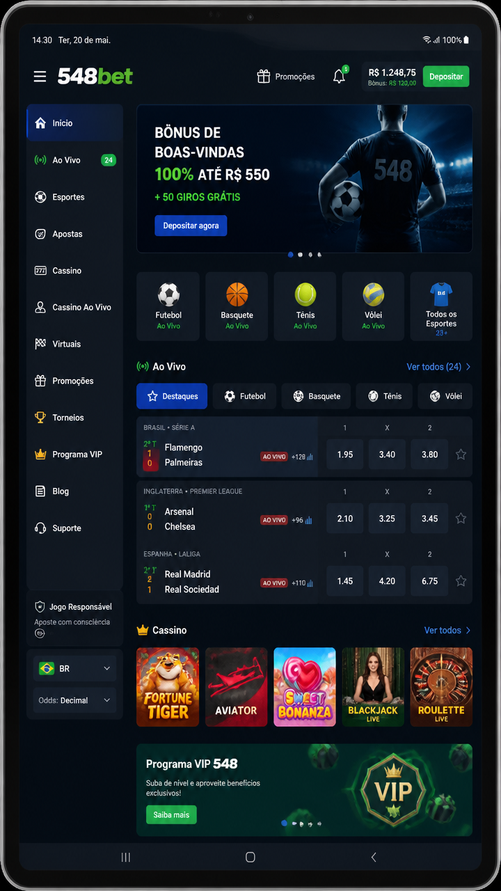 548bet screenshot