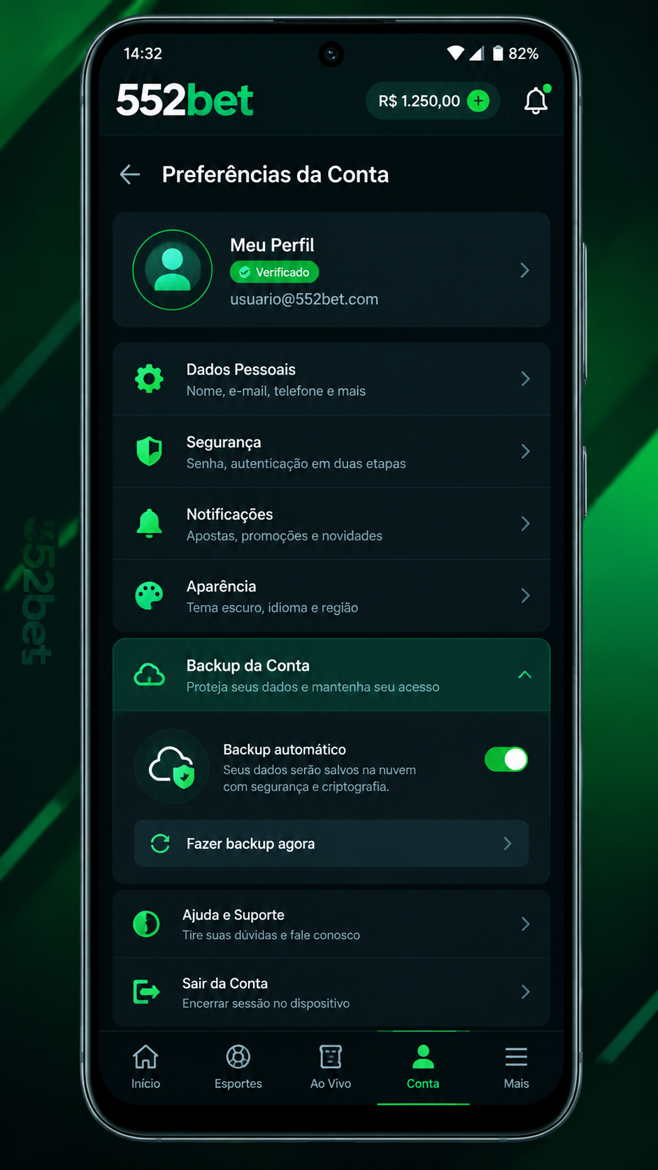 552bet screenshot