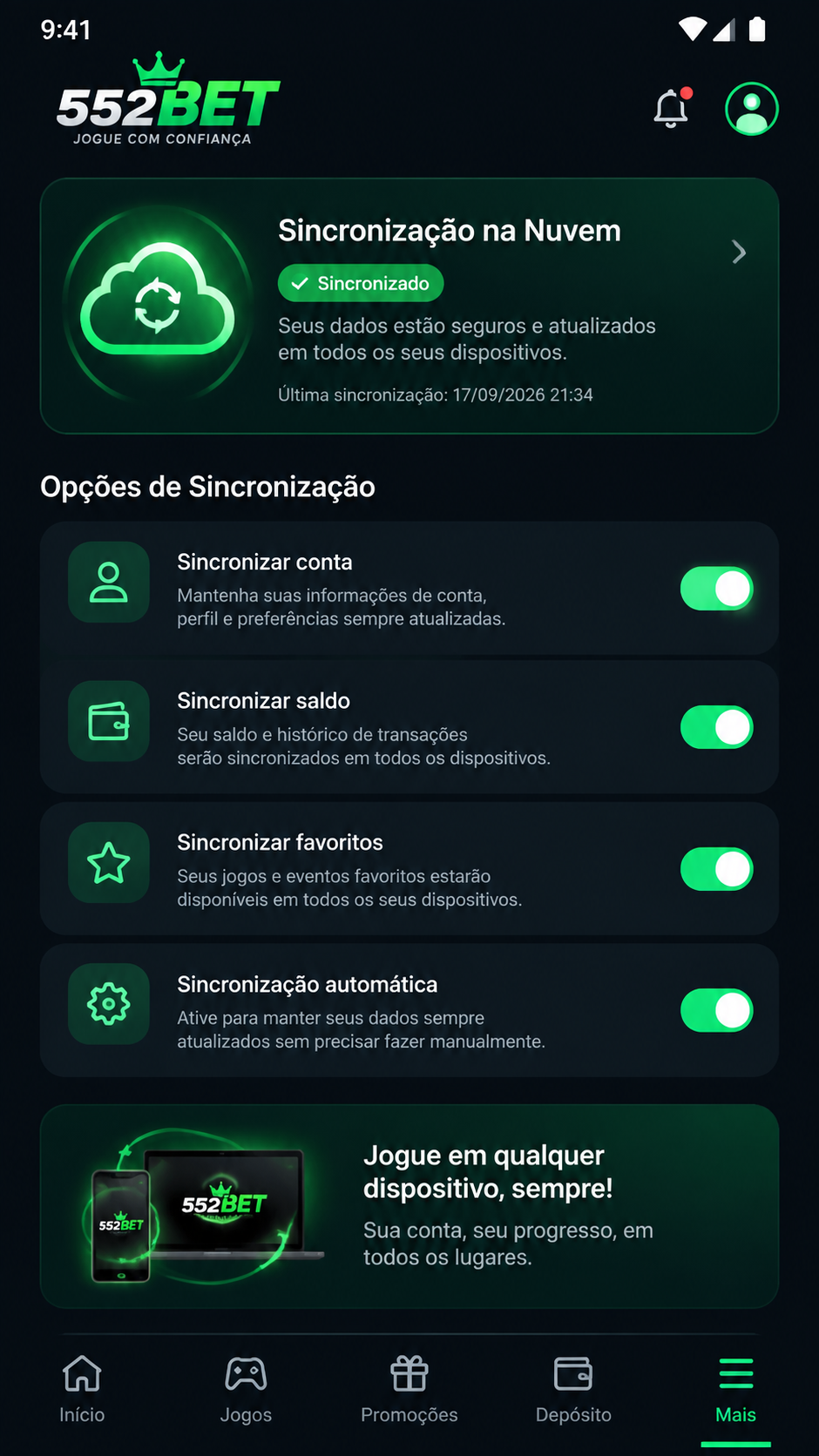 552bet screenshot