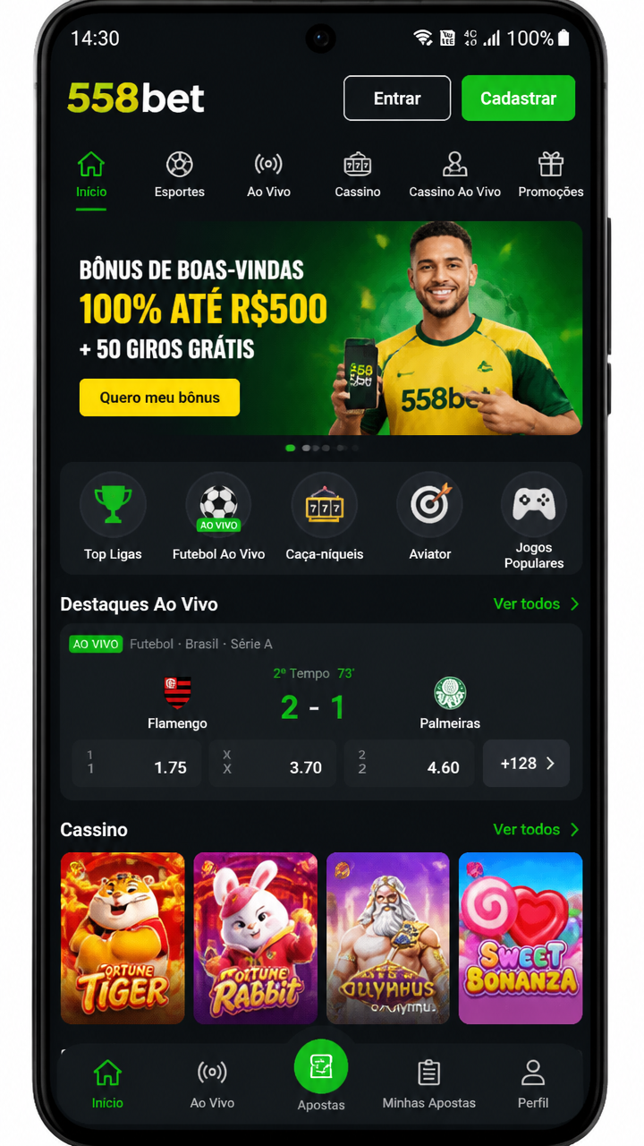 558bet screenshot