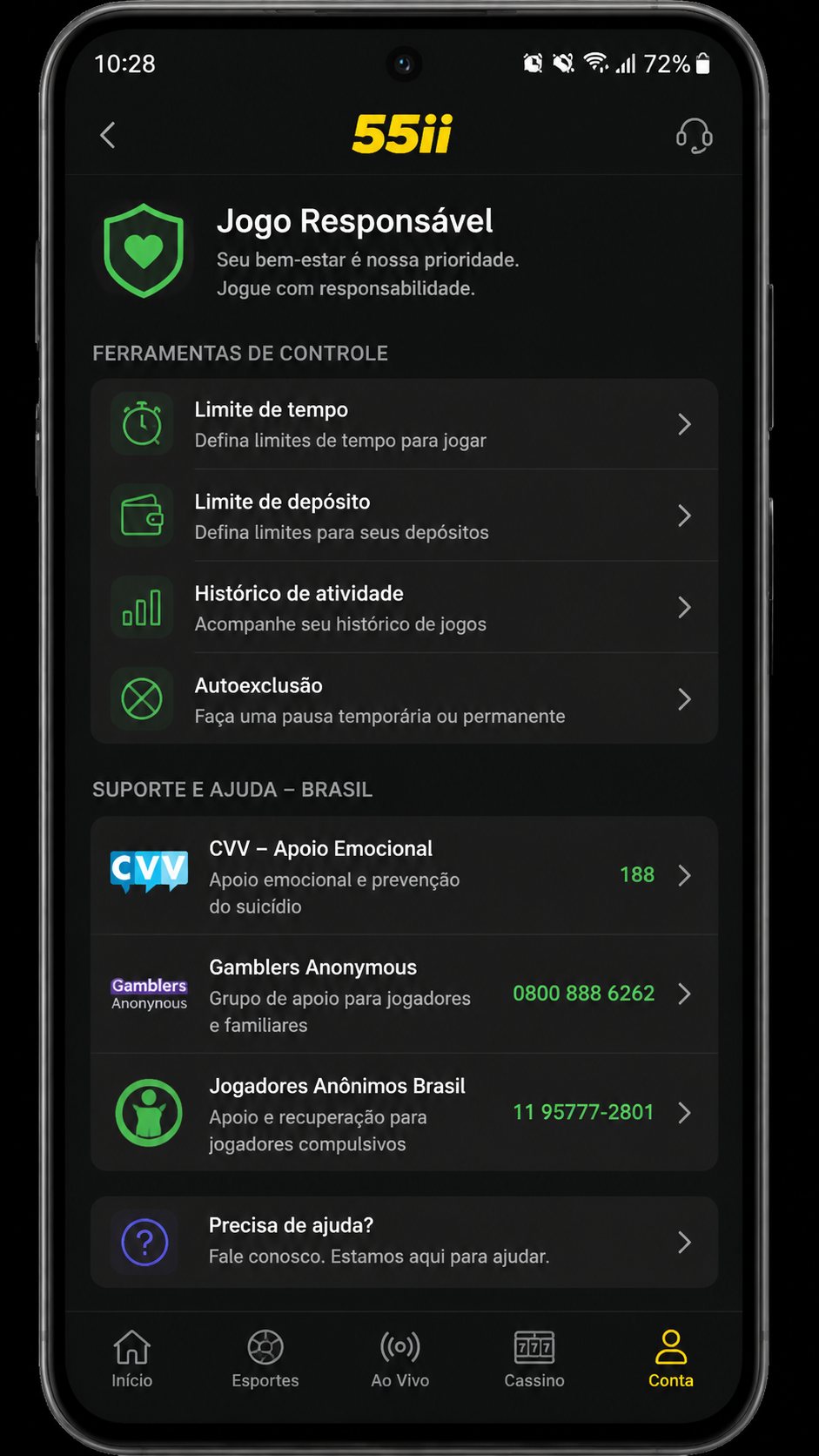 55ii screenshot