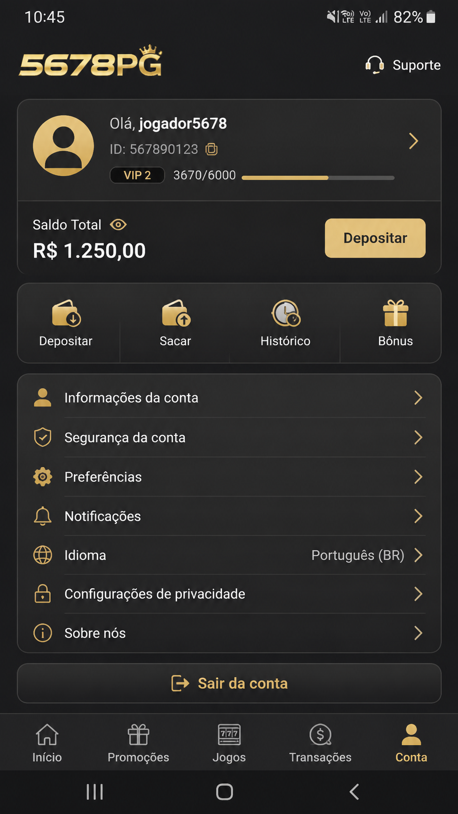 5678PG screenshot