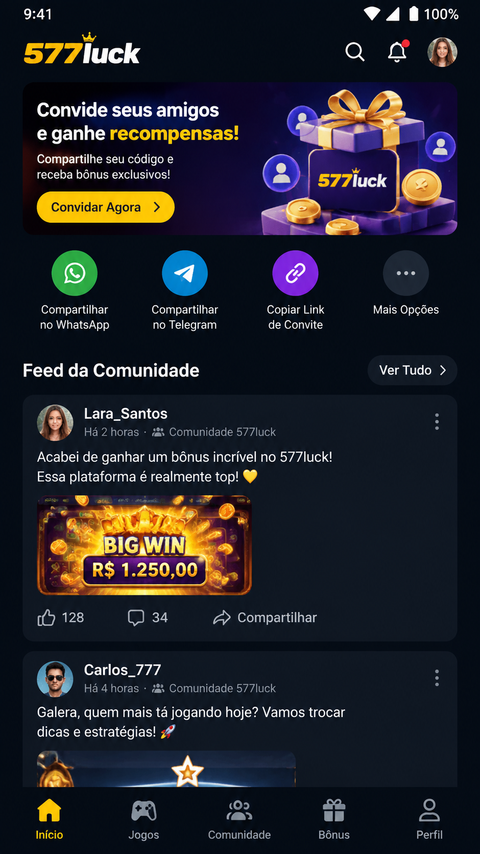 577luck screenshot