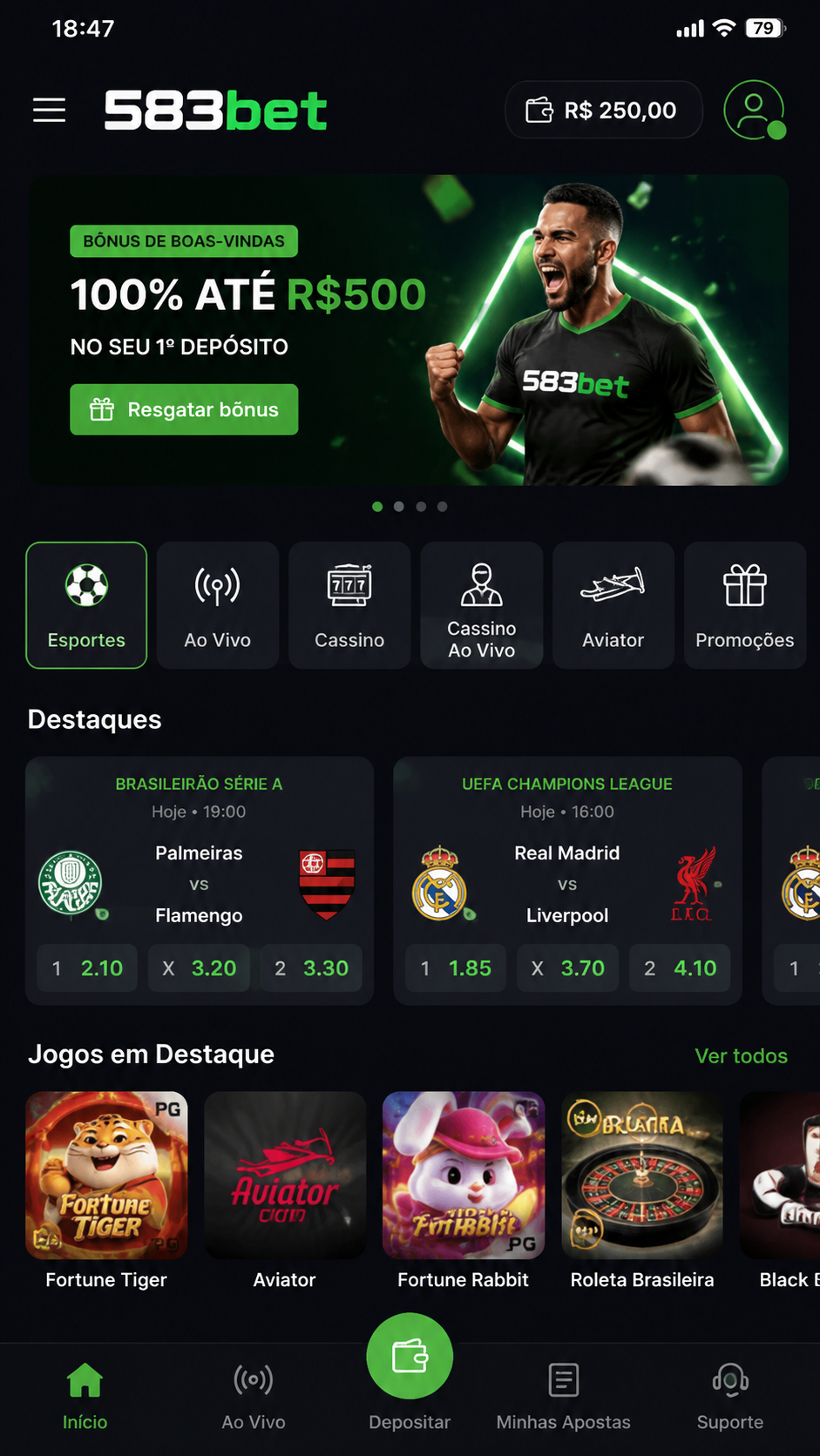 583bet screenshot