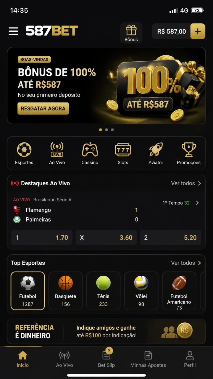 587bet screenshot