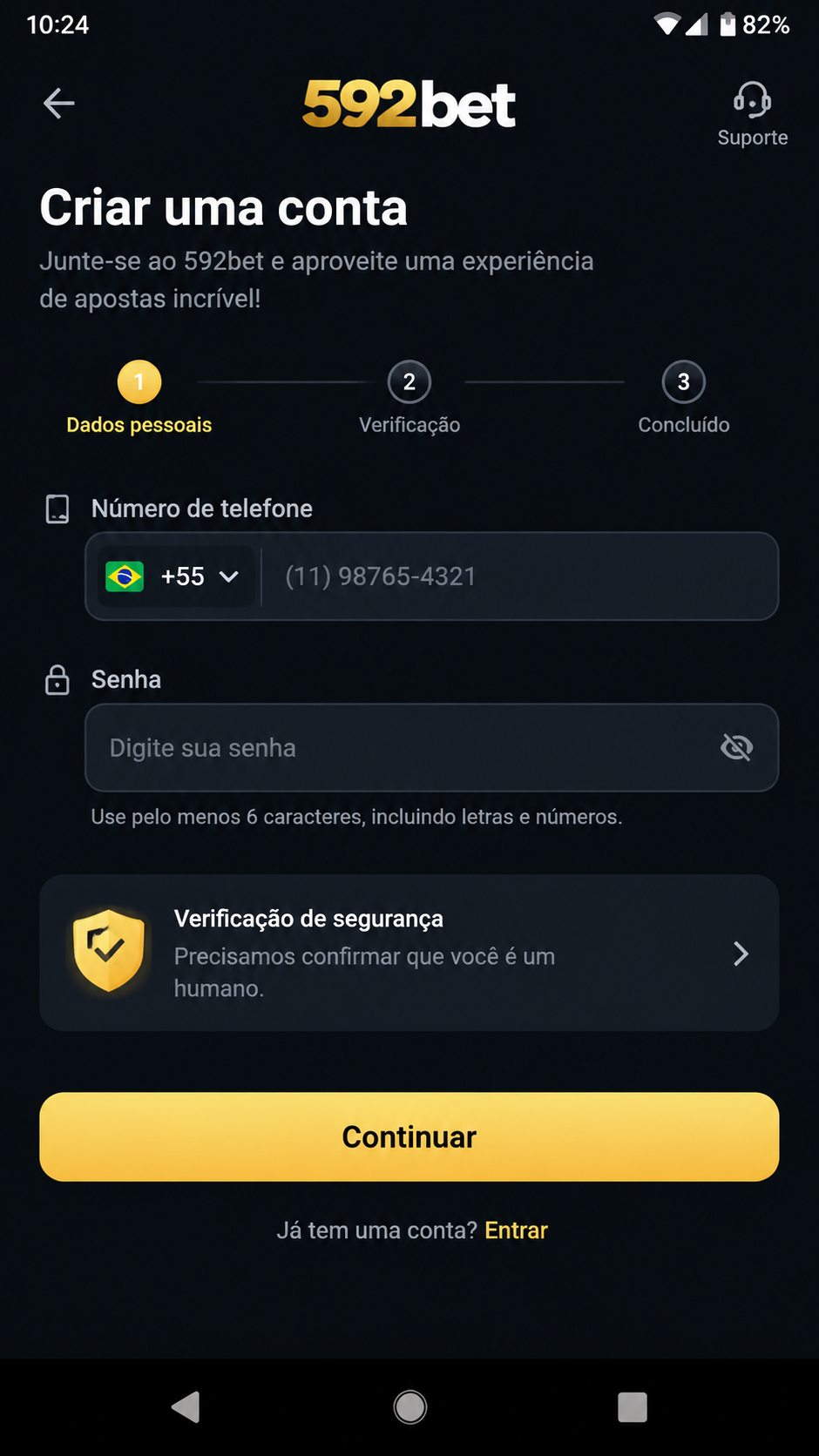 592bet screenshot
