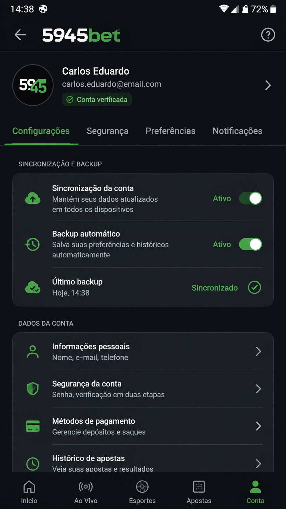 5945bet screenshot