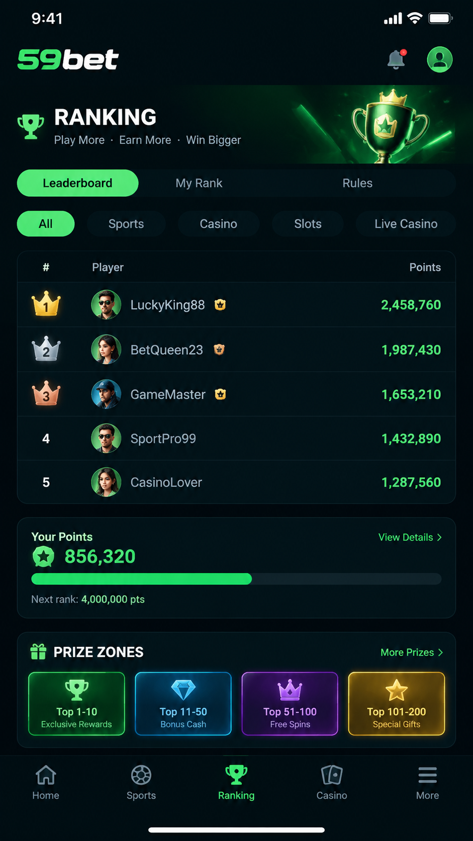 59bet screenshot