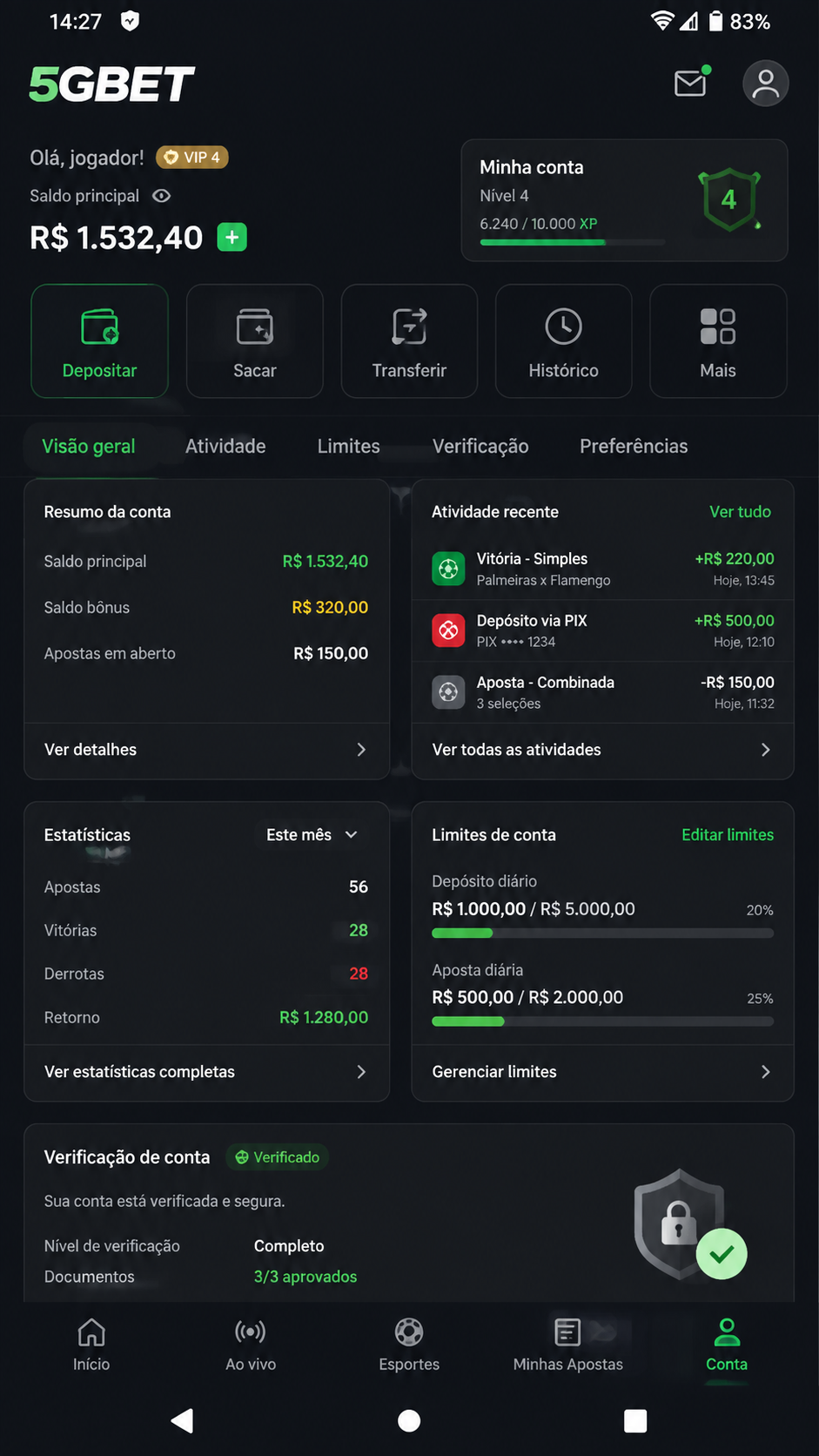 5gbet screenshot