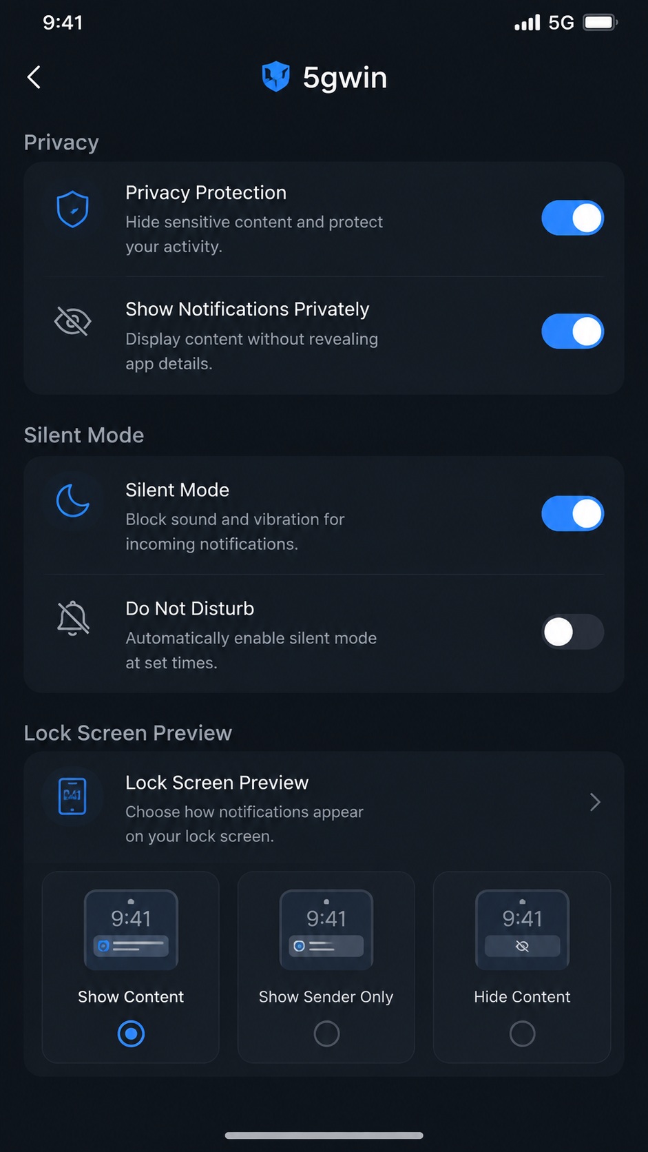 5gwin screenshot