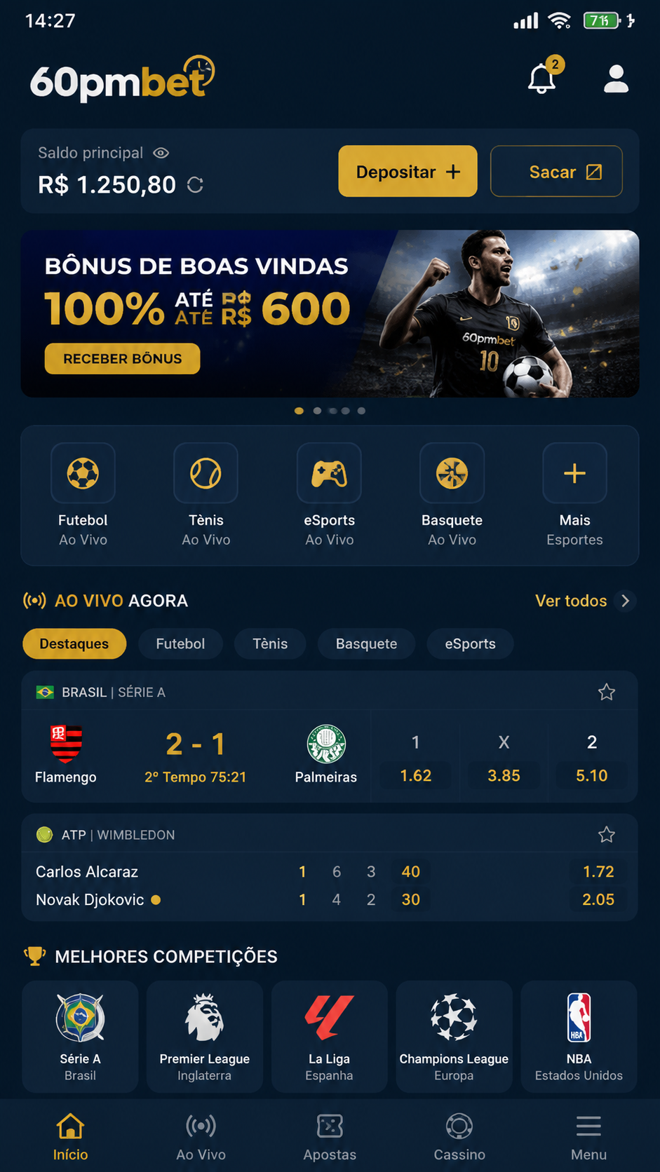60pmbet screenshot