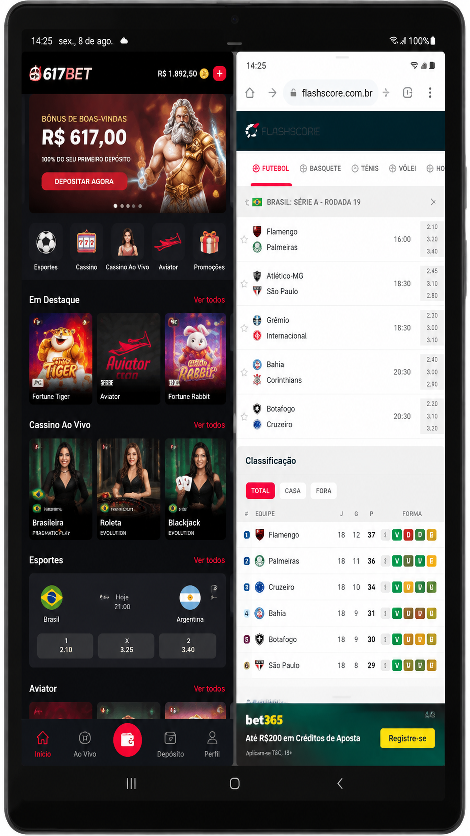 617bet screenshot