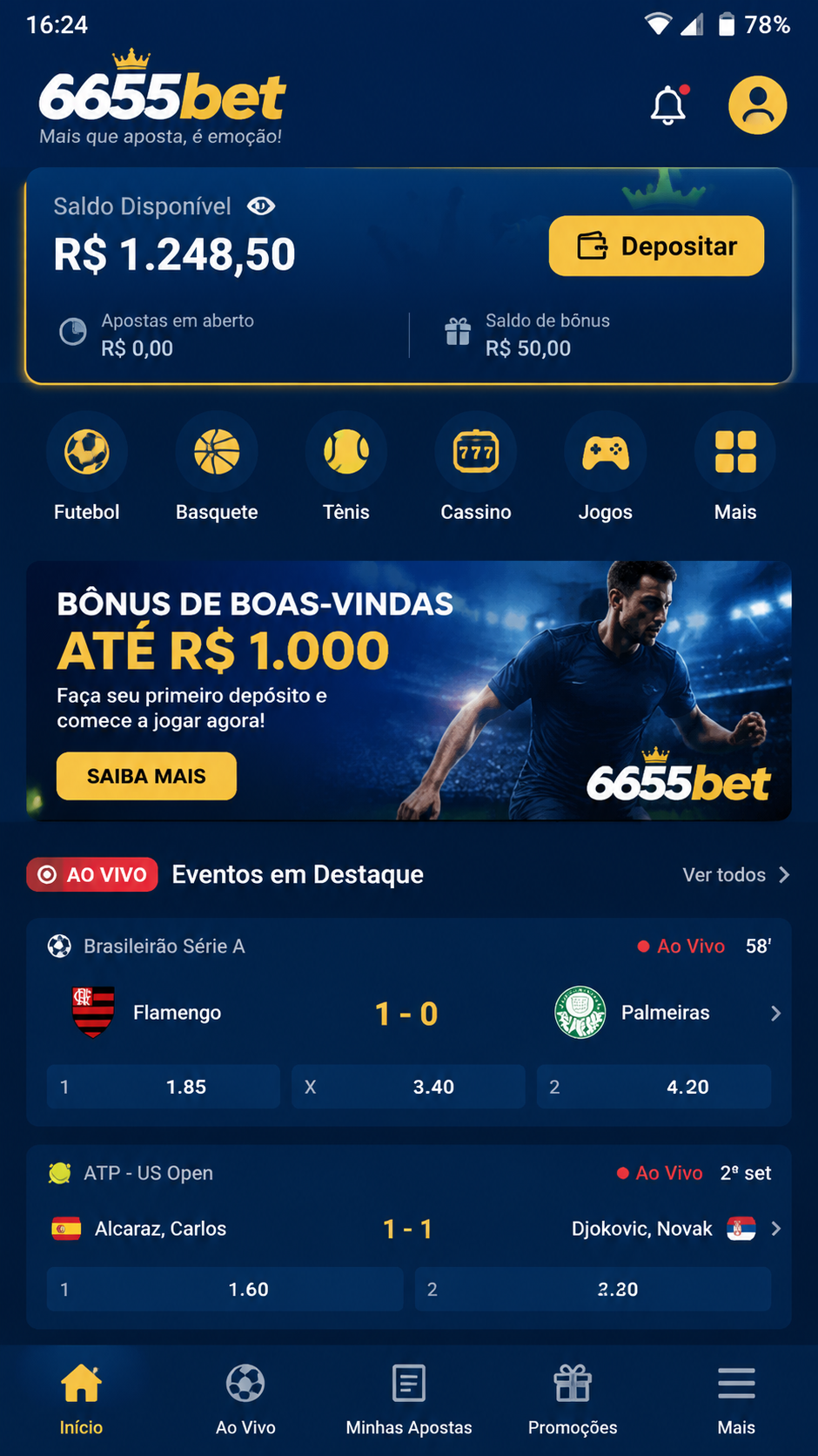 6655bet screenshot