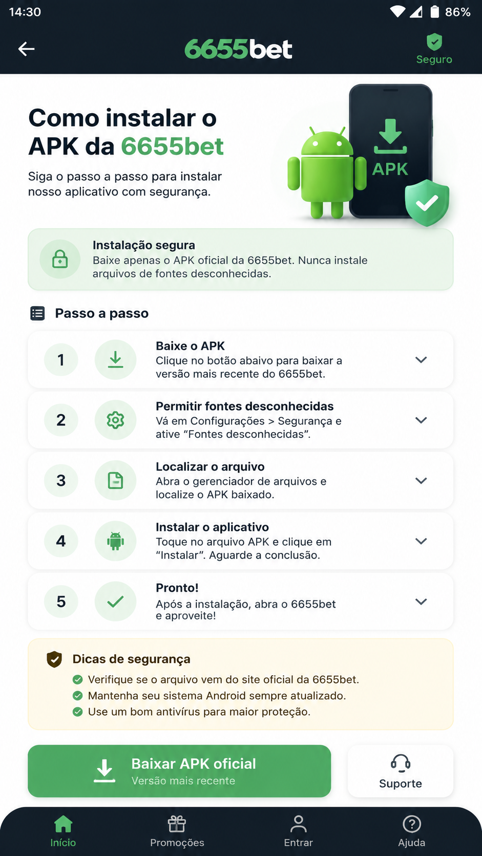 6655bet screenshot