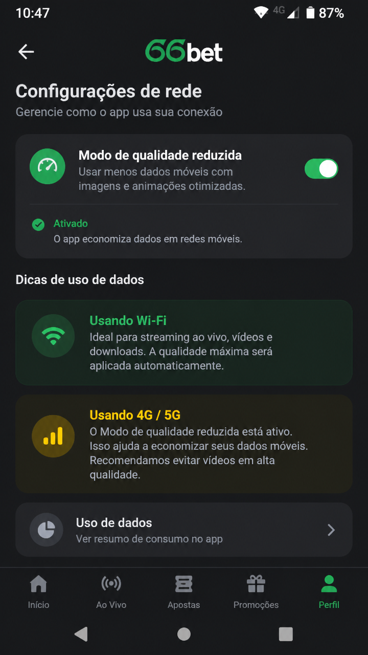 66bet screenshot