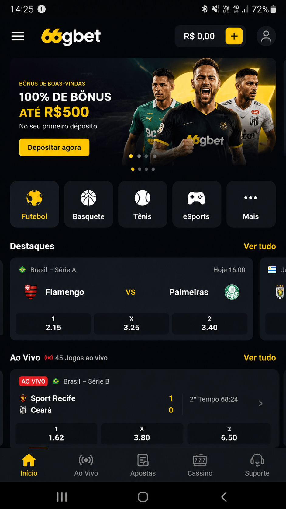 66gbet screenshot