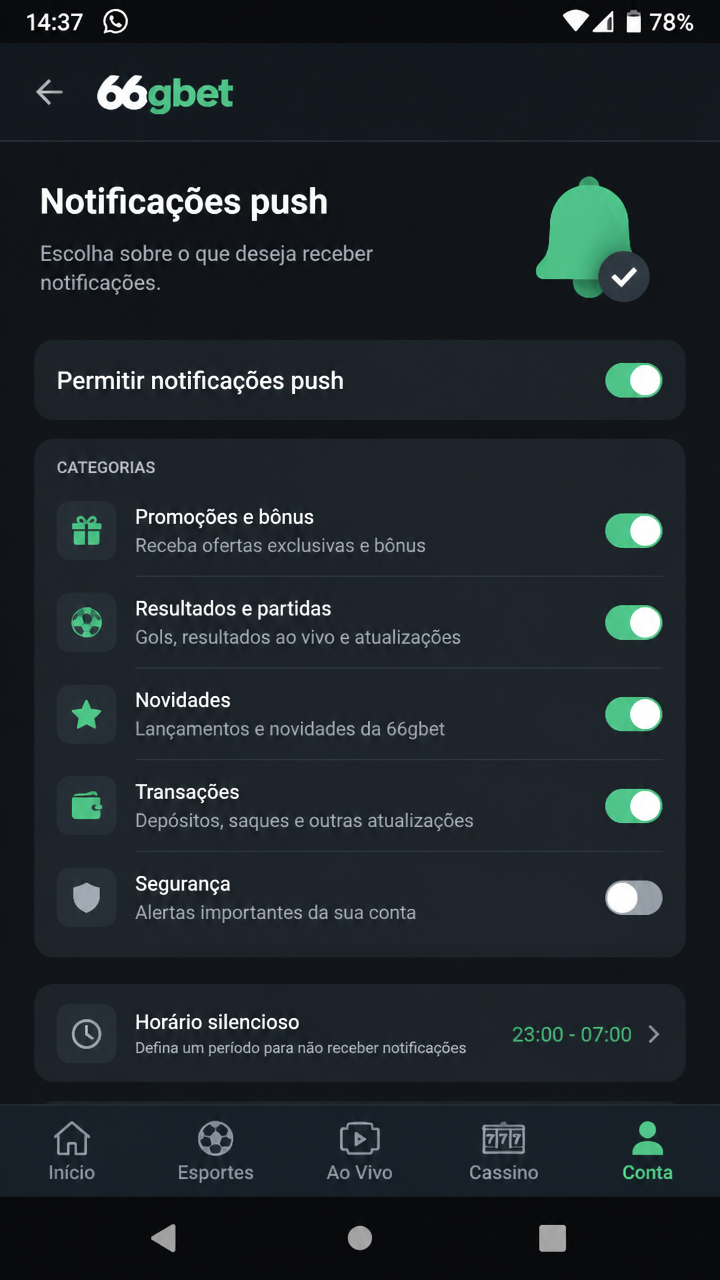 66gbet screenshot