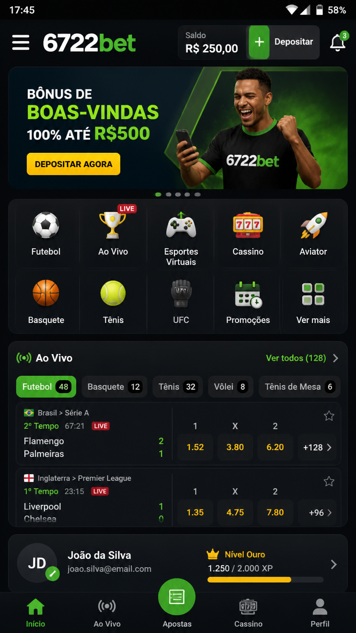 6722bet screenshot